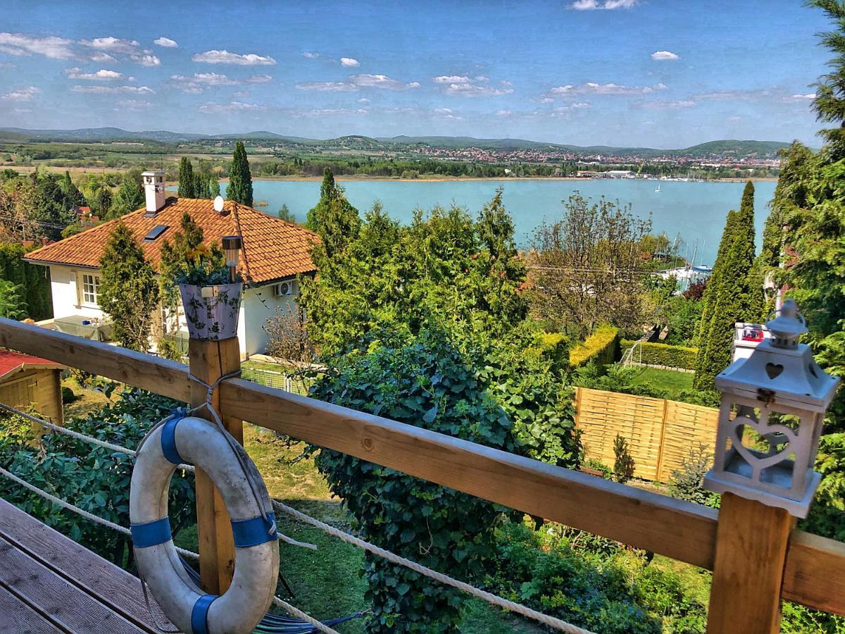 Villa Borostyán Tihany Esterno foto